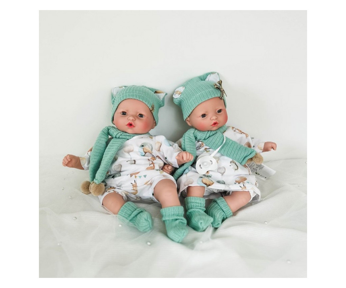 Muñecos Pitus Mellizos con Mecanismo Lloro 40cm
