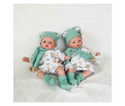 Muñecos Pitus Mellizos con Mecanismo Lloro 40cm