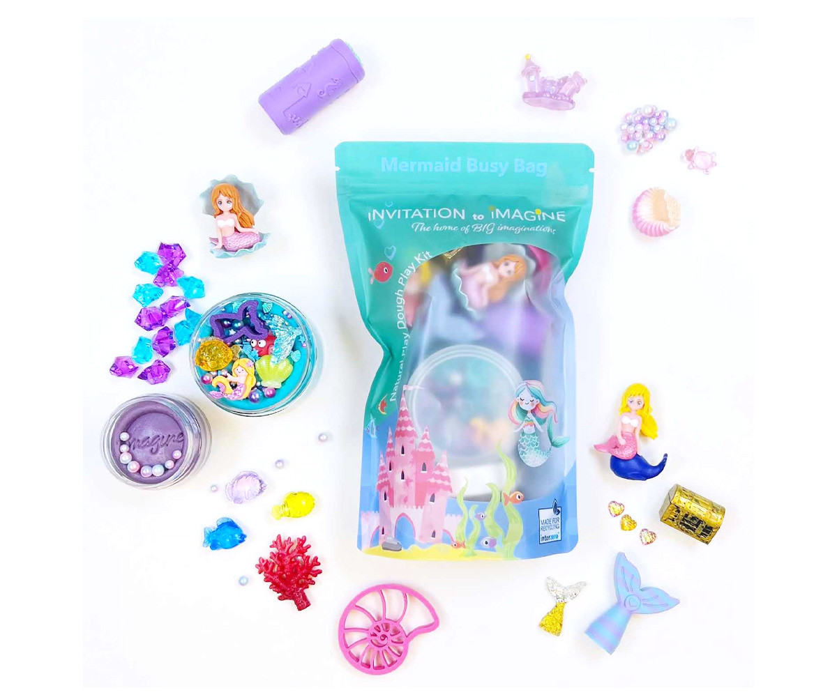 Set Plastilina Mermaid Busy Bag
