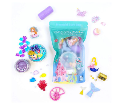 Set Plastilina Mermaid Busy Bag