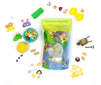 Set Plastilina The Garden Busy Bag