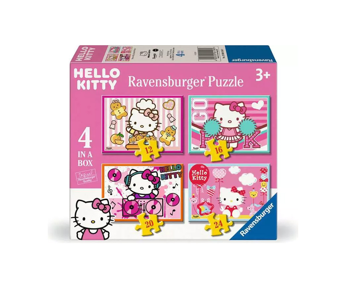 4 Puzzles Hello Kitty