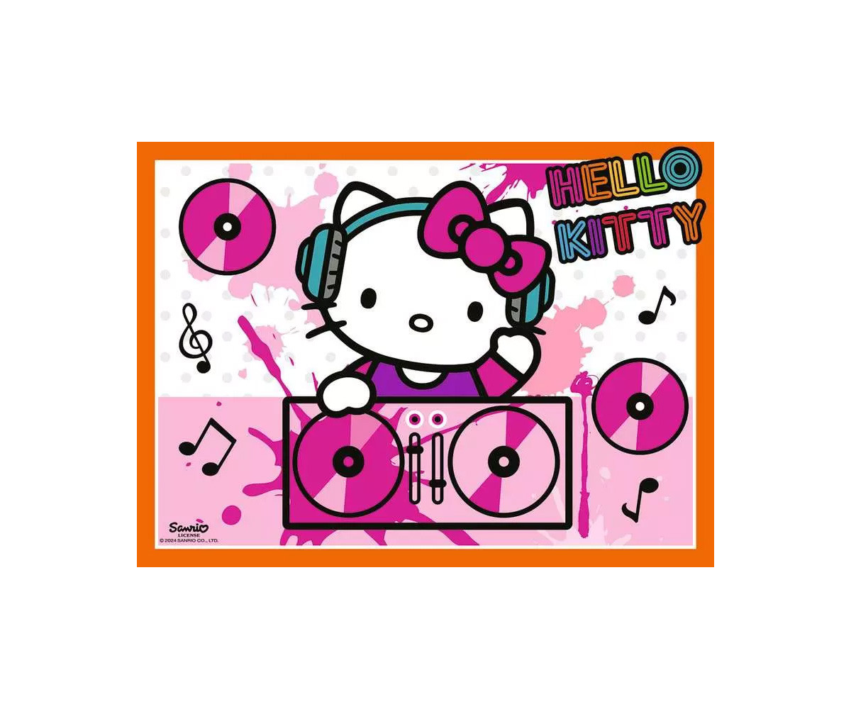 4 Puzzles Hello Kitty