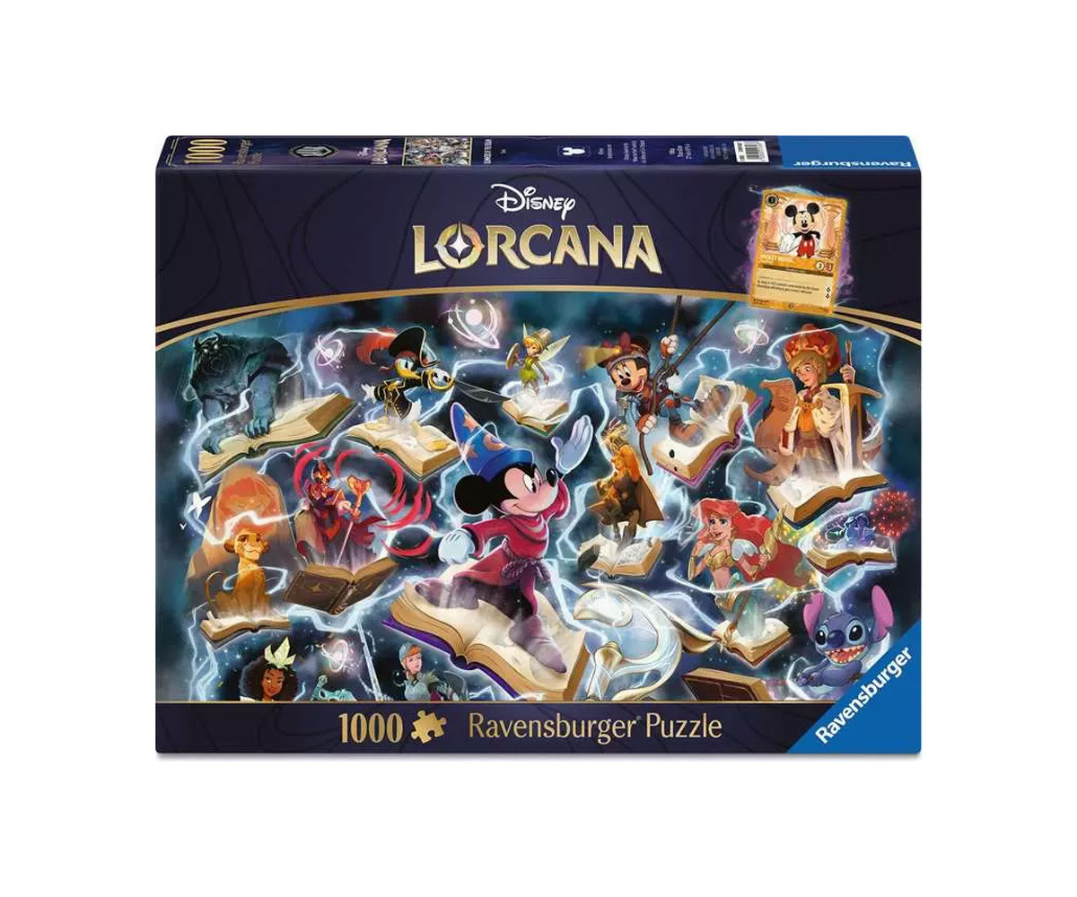 Puzzle Lorcana Glimmers of the Realm: Steel 1000pcs