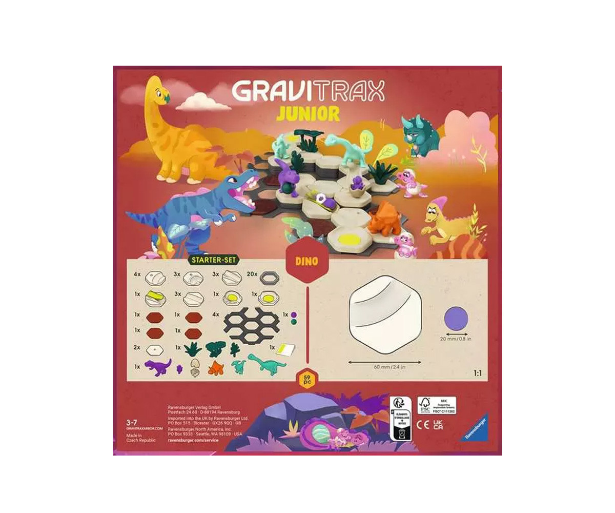 Pista de Canicas Gravitrax Junior Dino Starter Set