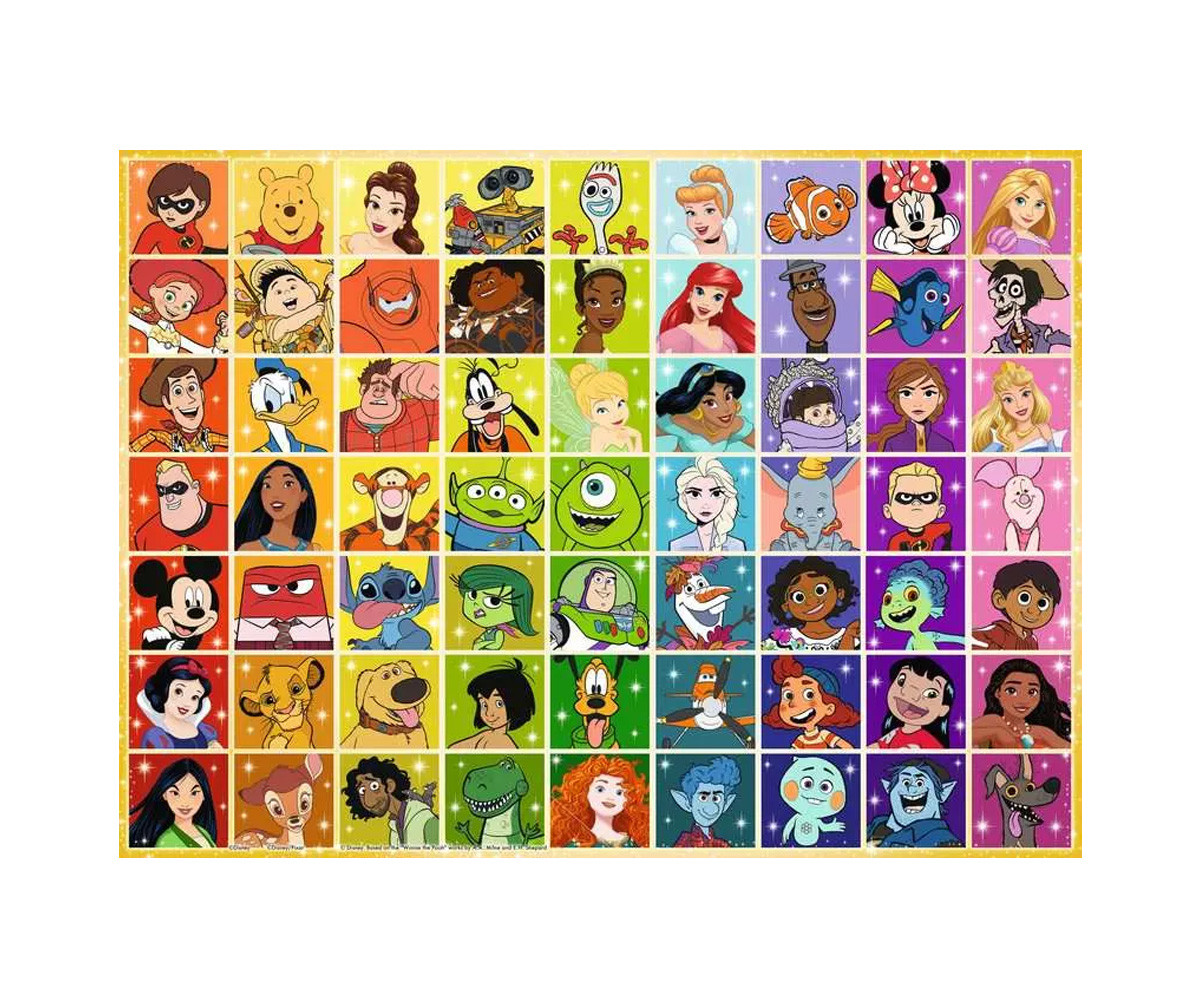 Puzzle XXL Personajes Disney Clásicos 100pcs