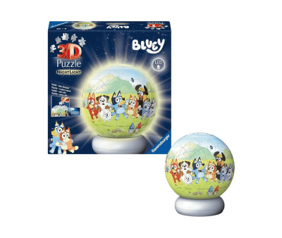 Puzzle Ball 3D Nightlight Bluey