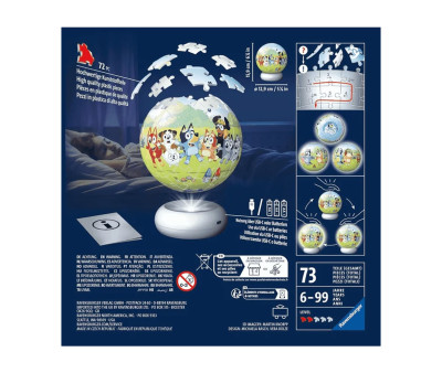 Puzzle Ball 3D Nightlight Bluey