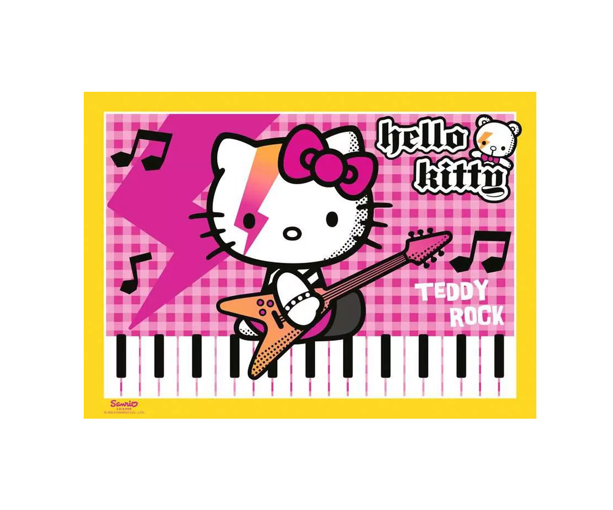 4 Puzzles Hello Kitty Bumper Puzzle 100pcs