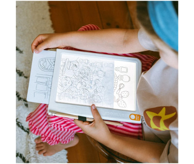 Tablet de Dibujo Iluminada K-DRAW-PAD Food Around the World