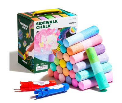 24 Tizas Lavables Rainbow Wow + 2 Soportes
