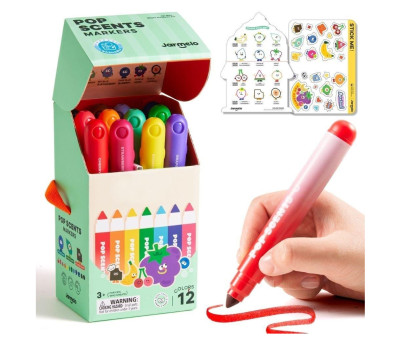 12 Rotuladores Lavables Perfumados Pop Scents
