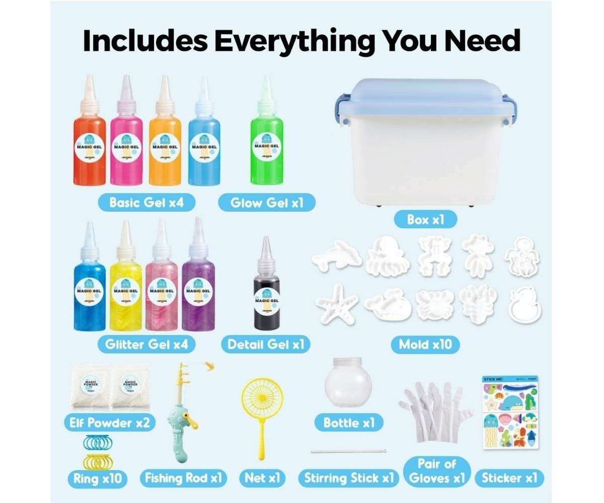 Kit Figuritas de Gel 3D en Agua