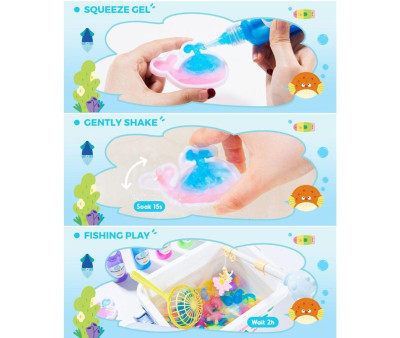 Kit Figuritas de Gel 3D en Agua