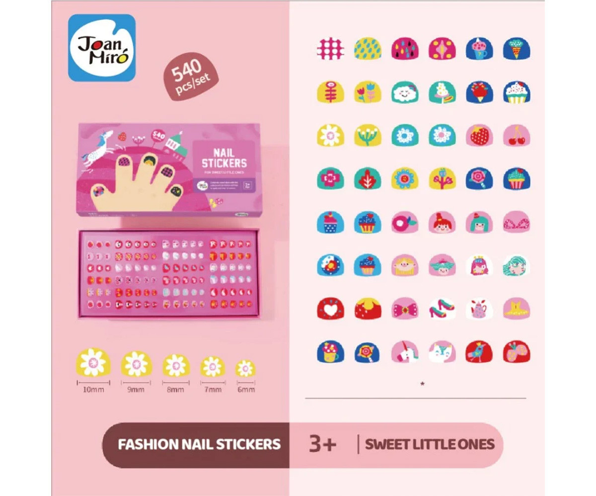 540 Pegatinas Infantiles para Uñas Sweet Little Ones