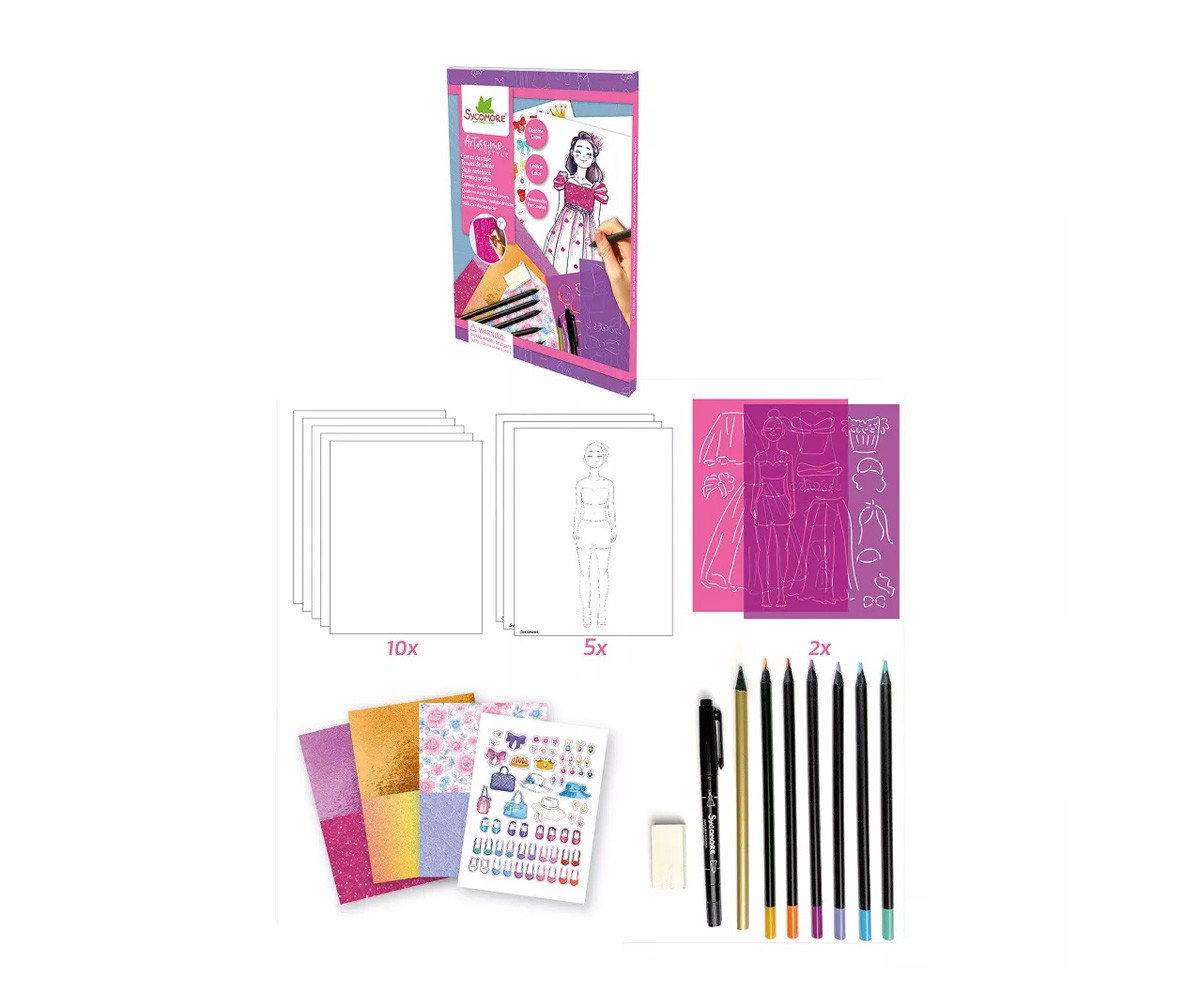 Cuaderno Creativo Artissimo Diseño de Moda Vestidos