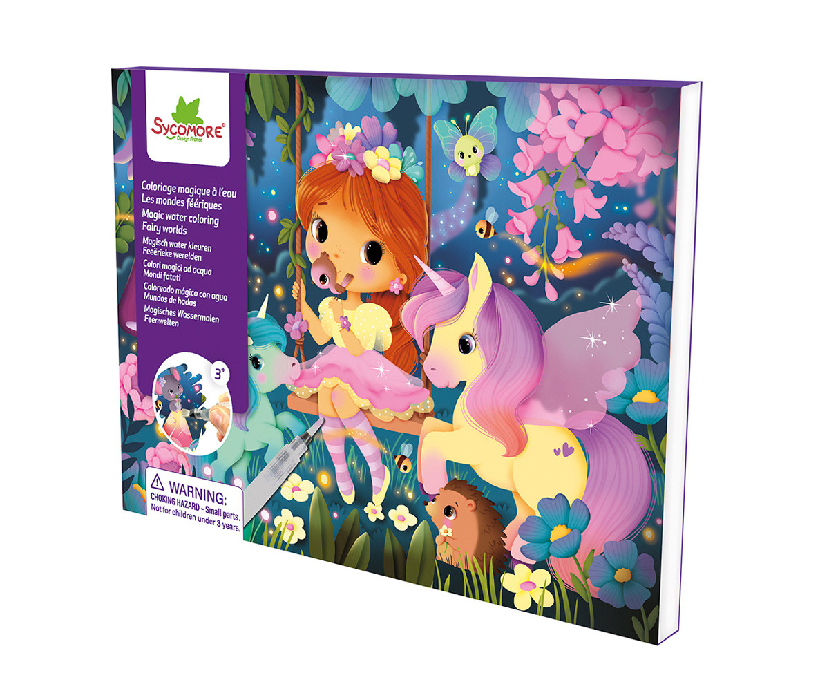 Kit Creativo Pocket Magic Water Fantastic World