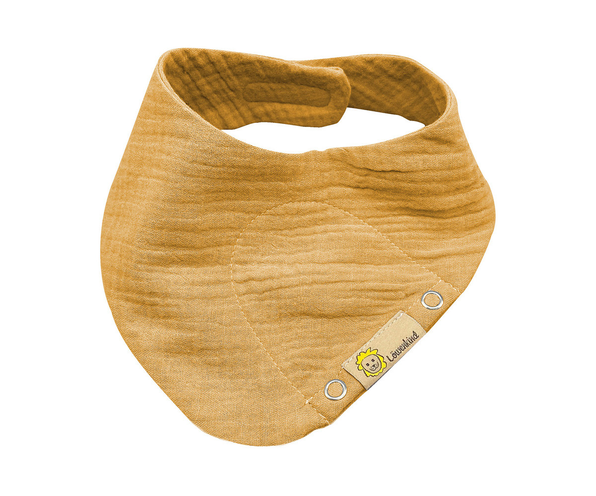 Bandana de Muselina Mini Mostaza