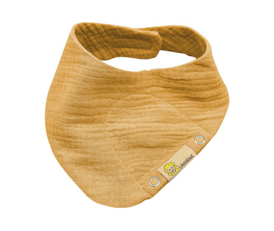 Bandana de Muselina Mini Mostaza
