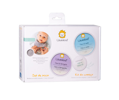 Set Inicio Bandana Mini Menta + 2 LowenPads