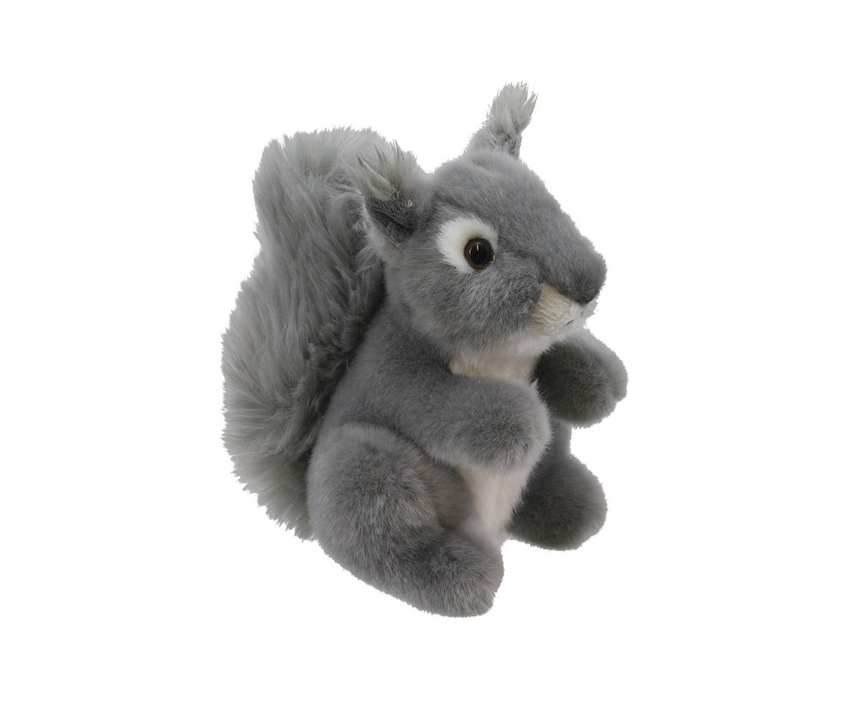 Peluche Mini Ardilla Gris