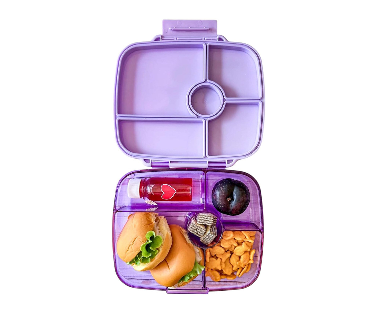 Caja de Almuerzo Yumbox GO Purple Kyoto 5 Compartimentos