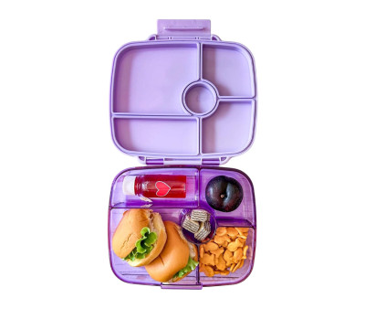 Caja de Almuerzo Yumbox GO Purple Kyoto 5 Compartimentos