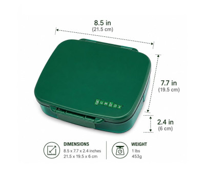 Caja de Almuerzo Yumbox GO Pink Disney 5 Compartimentos