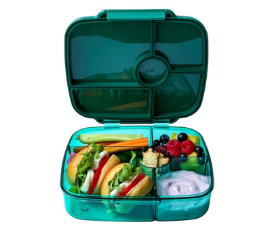 Caja de Almuerzo Yumbox GO Green Lima 5 Compartimentos