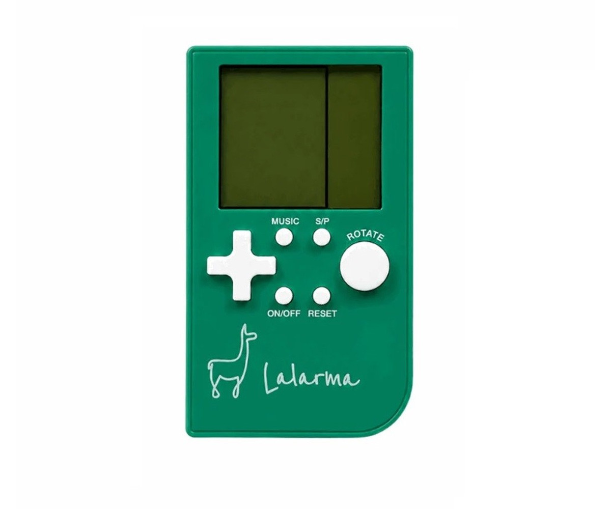 Console de bolso para jogos retrô verde