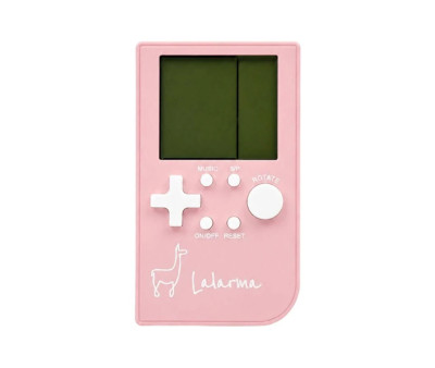 Console de bolso para jogos retrô rosa