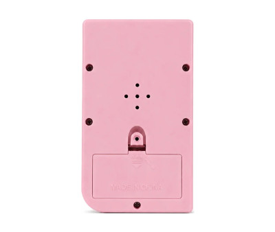 Console de bolso para jogos retrô rosa
