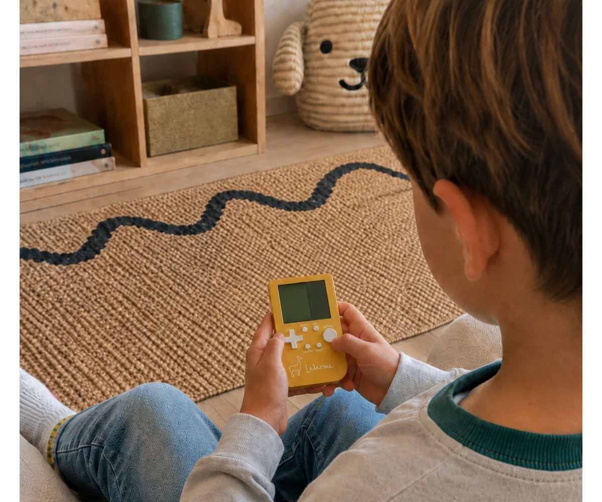 Console de bolso para jogos retrô verde