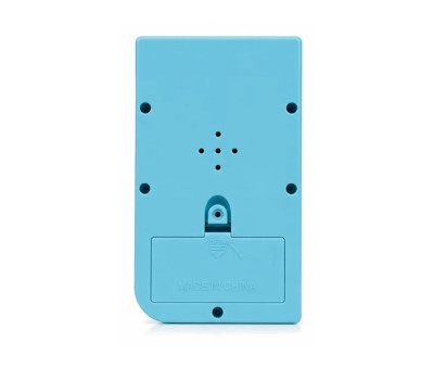 Console de bolso retrô para jogos azul