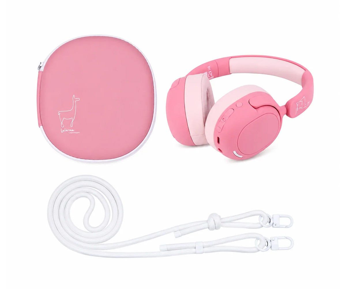 Auscultadores infantis Bluetooth ANC Hybrid Pink