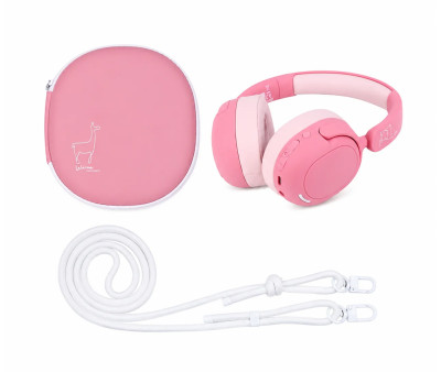 Auscultadores infantis Bluetooth ANC Hybrid Pink