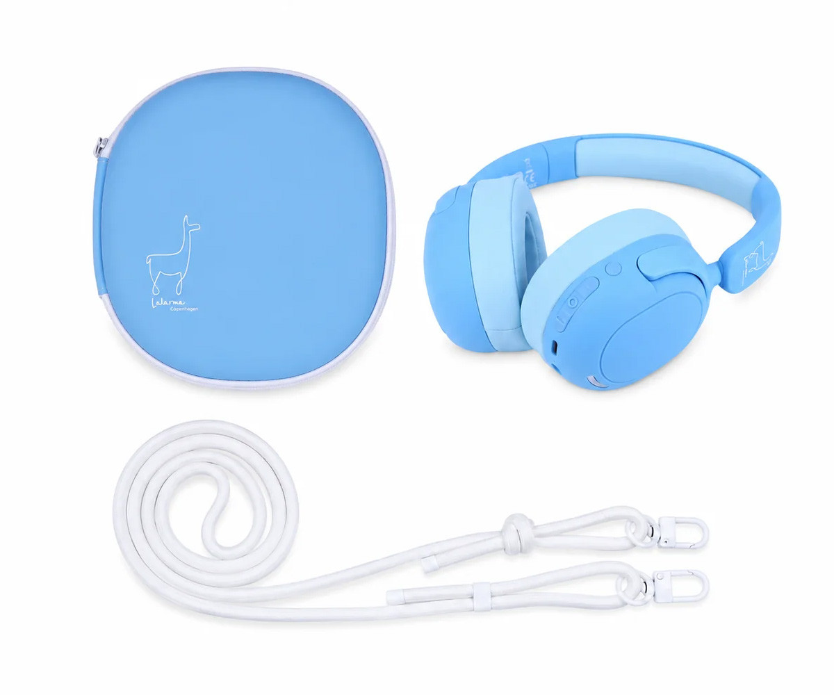 Auscultadores infantis ANC Hybrid Blue Bluetooth