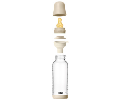 Biberón Cristal BIBS Vanilla Glow 240ml