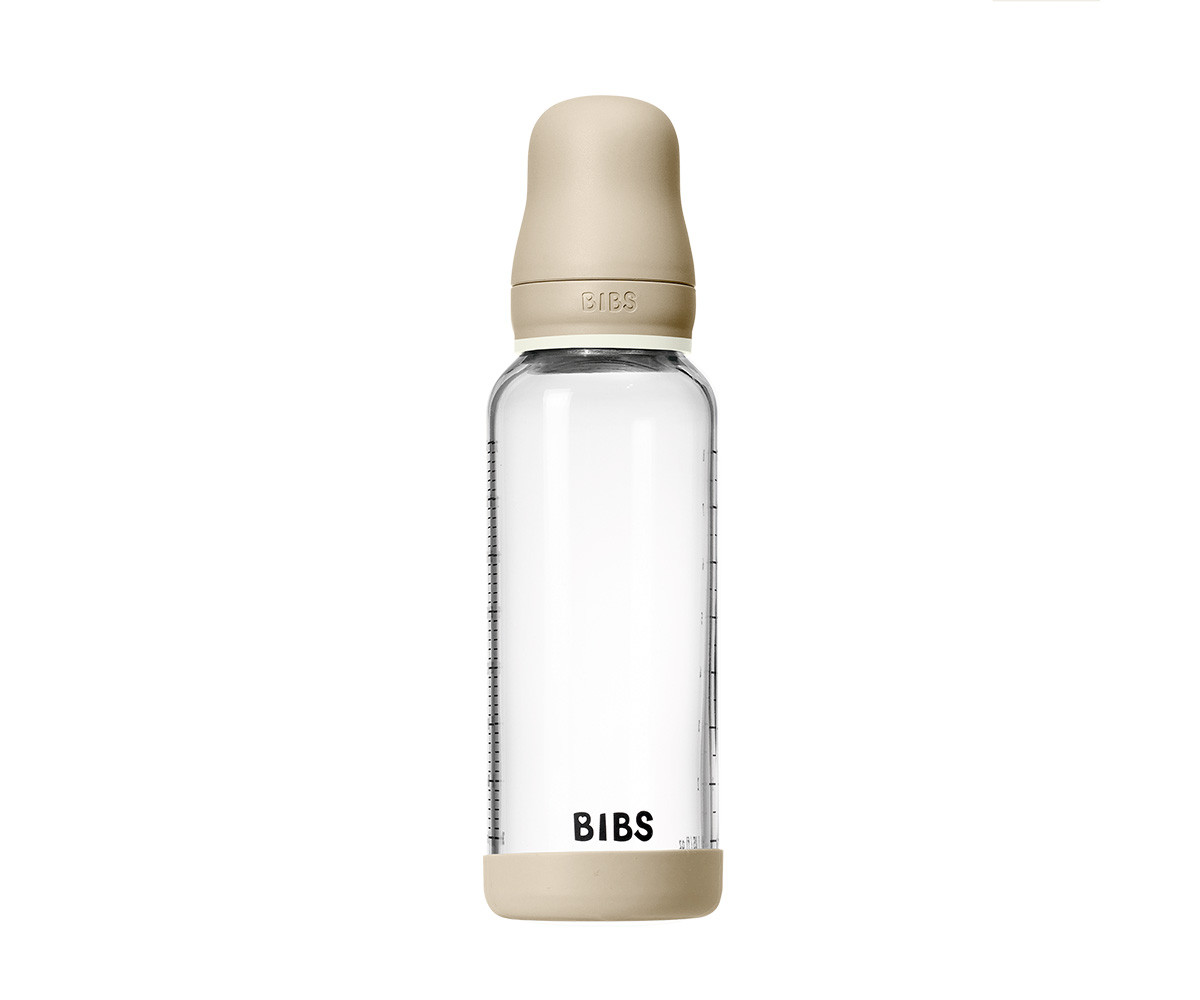 Biberón Cristal BIBS Vanilla Glow 240ml