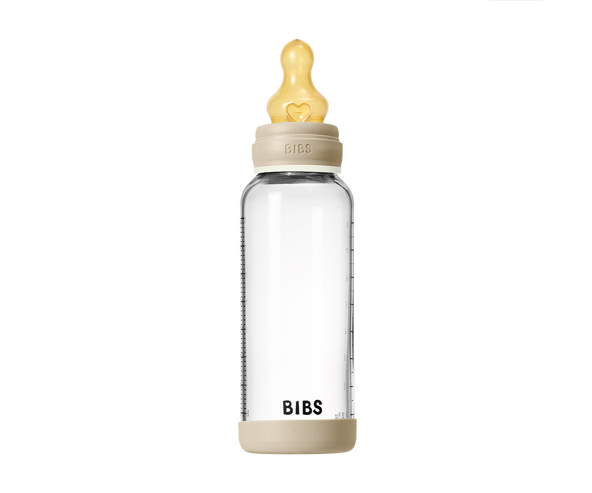 Biberón Cristal BIBS Vanilla Glow 240ml