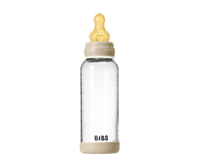Biberón Cristal BIBS Vanilla Glow 240ml