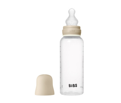 Biberón Plástico BIBS Silicona Vanilla Glow 270ml
