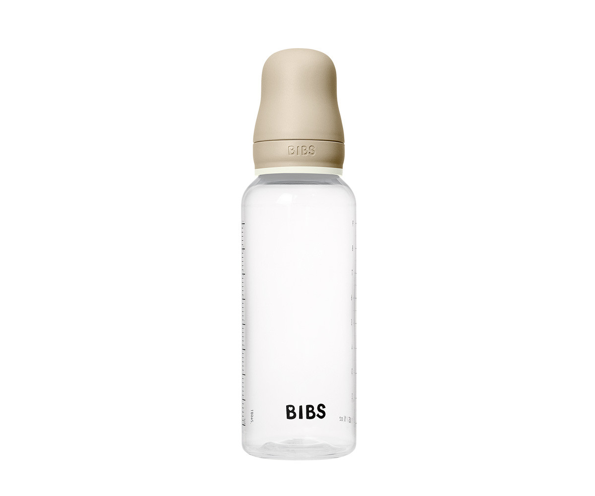 Biberón Plástico BIBS Silicona Vanilla Glow 270ml