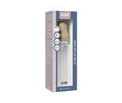 Biberón Plástico BIBS Silicona Vanilla Glow 270ml