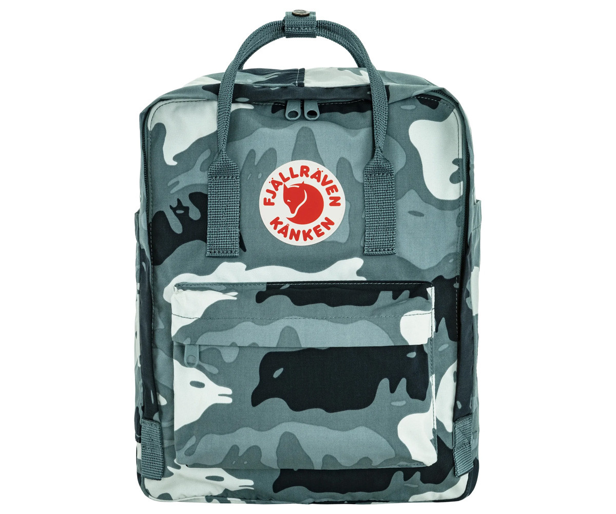 Mochila Kanken Graphics Nimbus Blue Hidden Animals