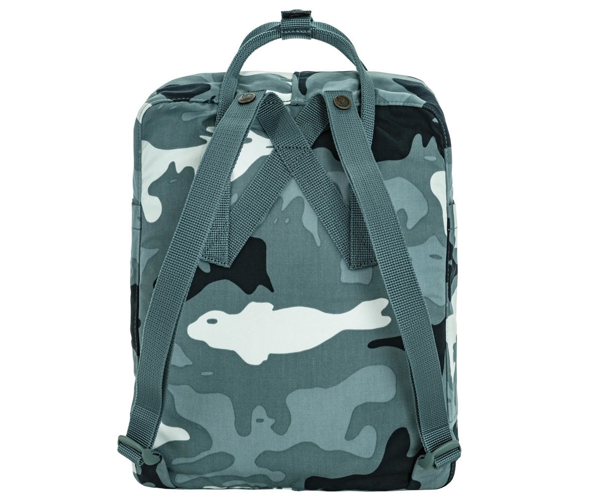 Mochila Kanken Graphics Nimbus Blue Hidden Animals