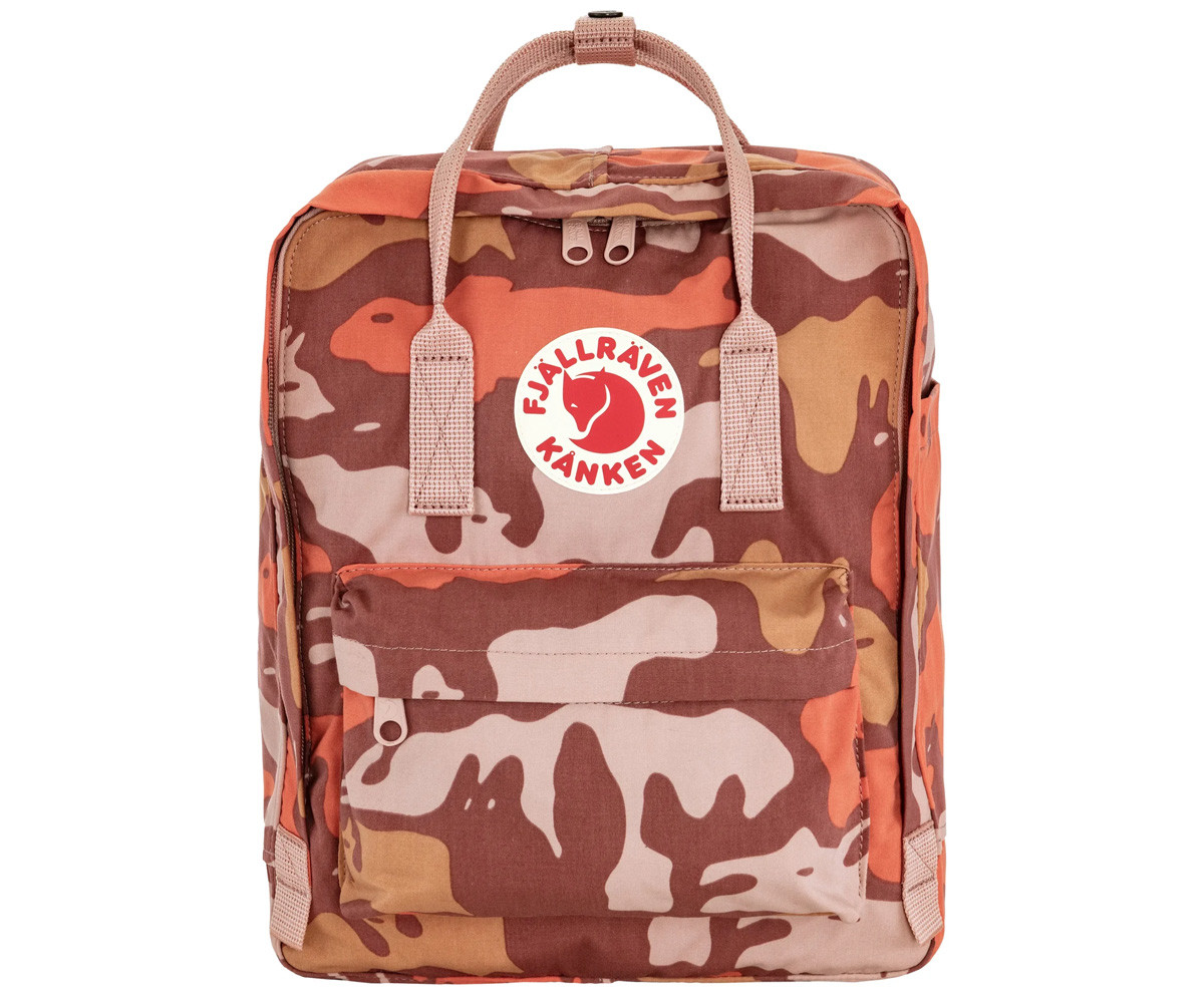 Mochila Kanken Graphics Chalk Rose Hidden Animals