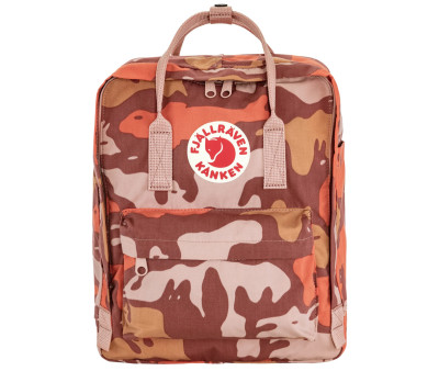 Mochila Kanken Graphics Chalk Rose Hidden Animals