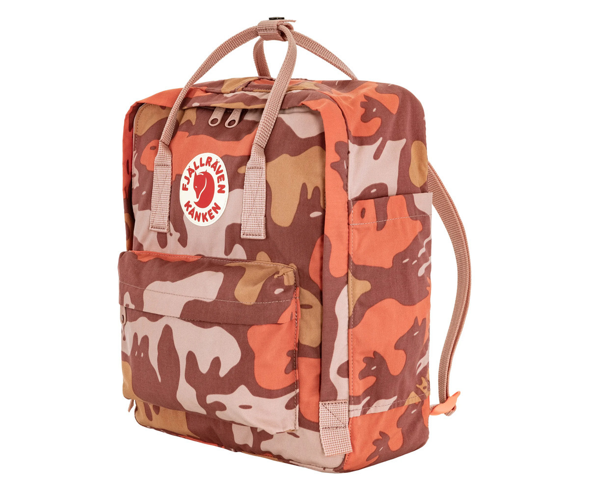 Mochila Kanken Graphics Chalk Rose Hidden Animals