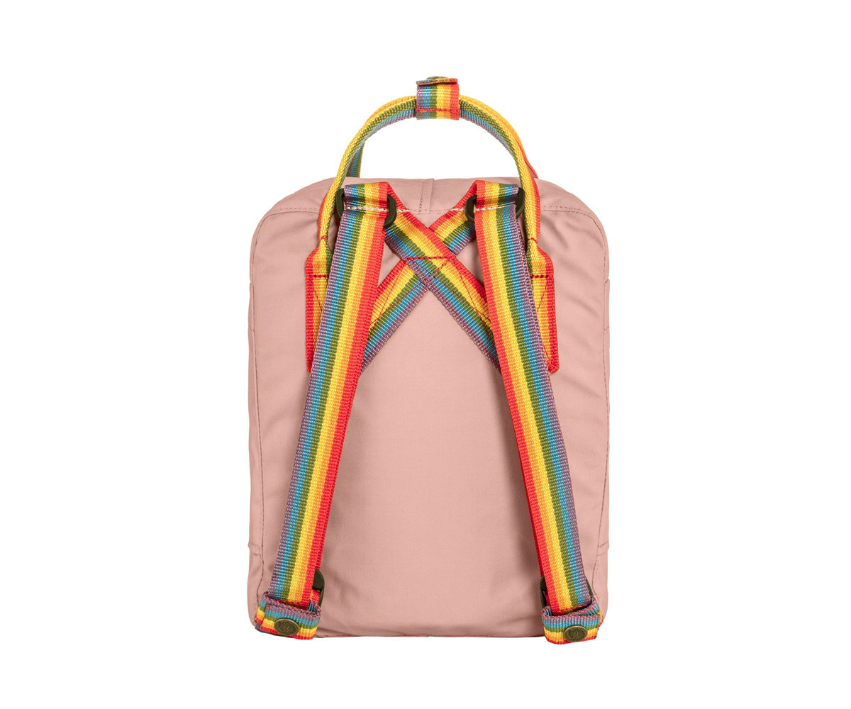 Mochila Kanken Rainbow Mini Chalk Rose